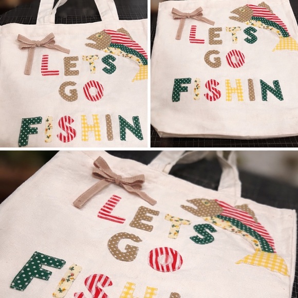 Colorful Fish Tote Bag - Picture 1 of 4